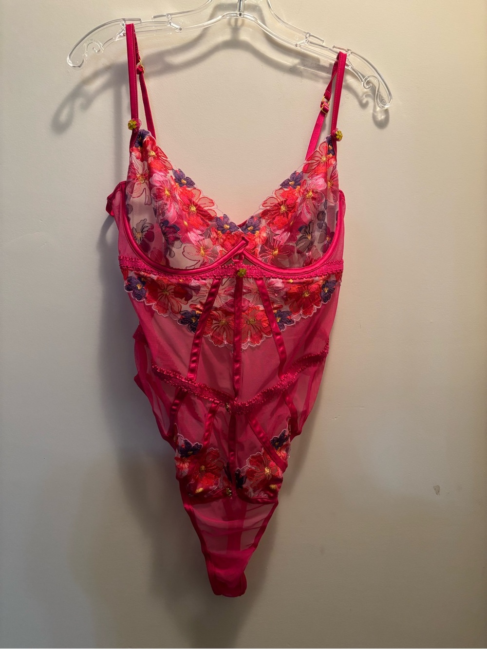 NWOT For Love Lemons One Piece Lingerie